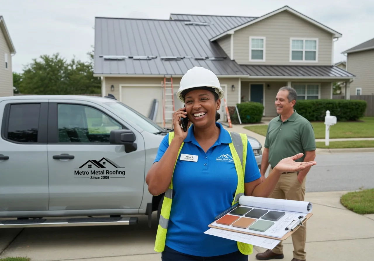 Storm Damage Metal Roof Repair in Portis, KS